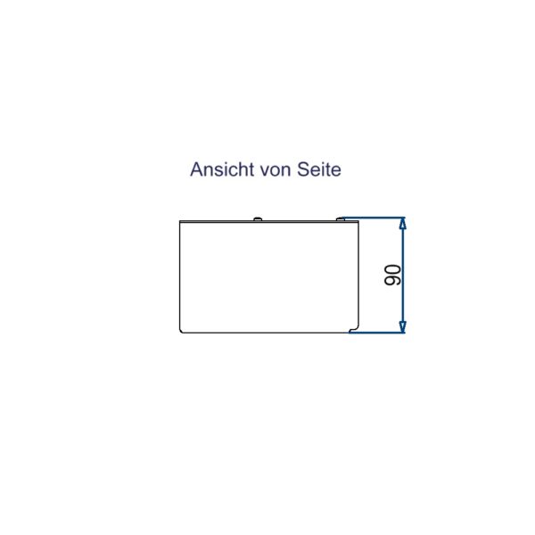 Produktbild MVT 150 240 SVZ  -  Aufputz Medienverteiler für 24 Keystone (19.4mm Ausschnitt)